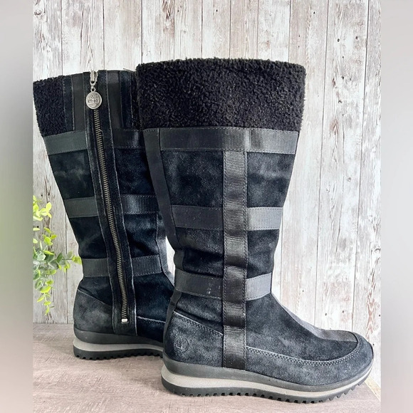 Timberland Shoes - Timberland Tall Suede Winter Boots Size 7